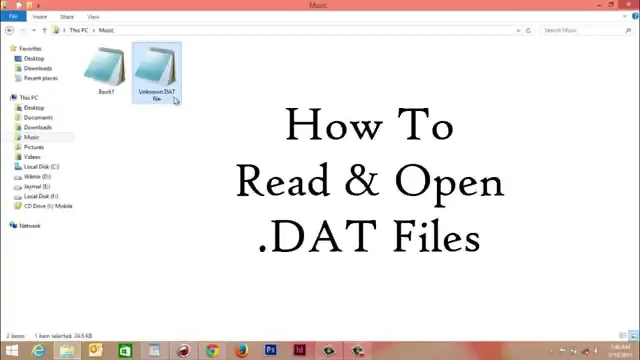 How to Open DAT Files