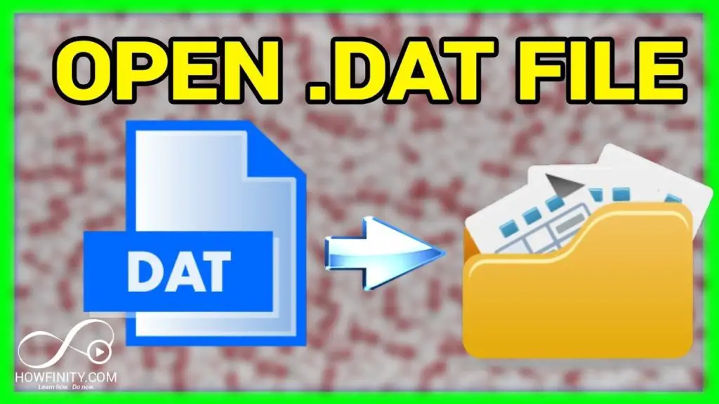 How to Open DAT Files