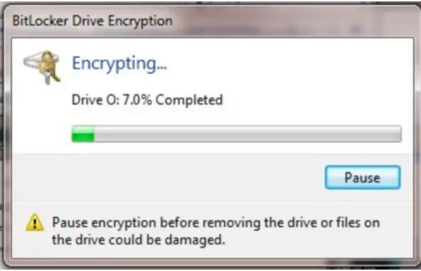 Encrypting