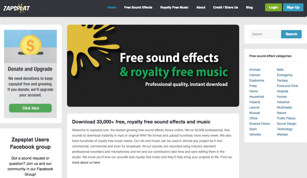 The Best Websites for free Sound