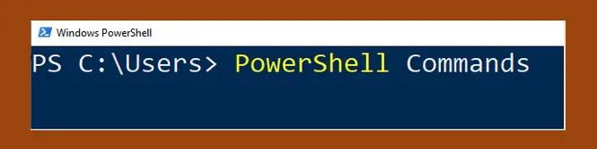 PowerShell Commands